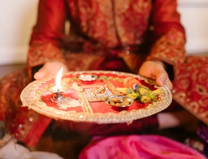 Simanta sanskar ceremony for pregnant mother blessings